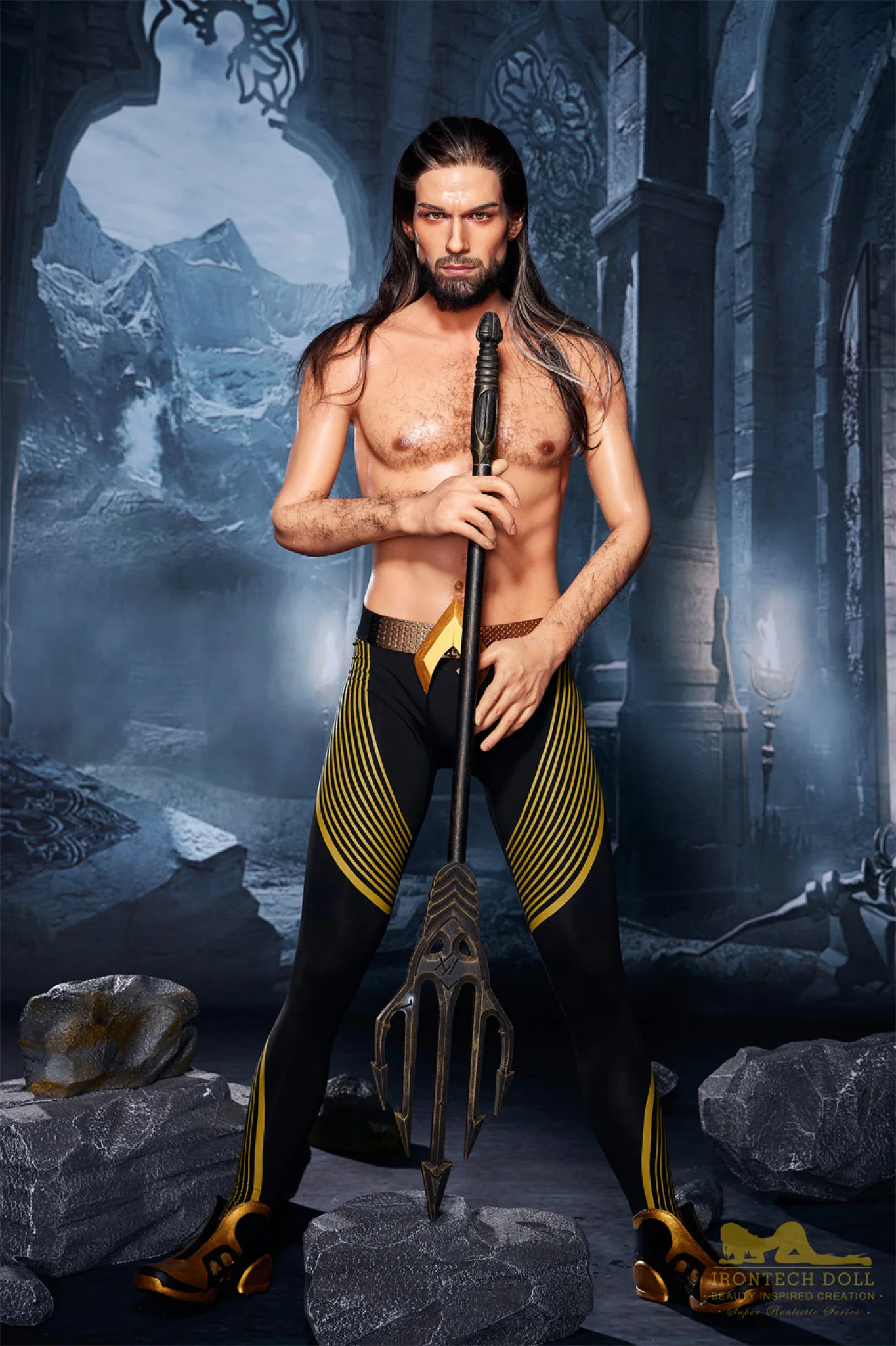 Thomas  170cm(5ft7)  Aquaman Silicone Male Sex Doll - IronTech Doll® - Image 17