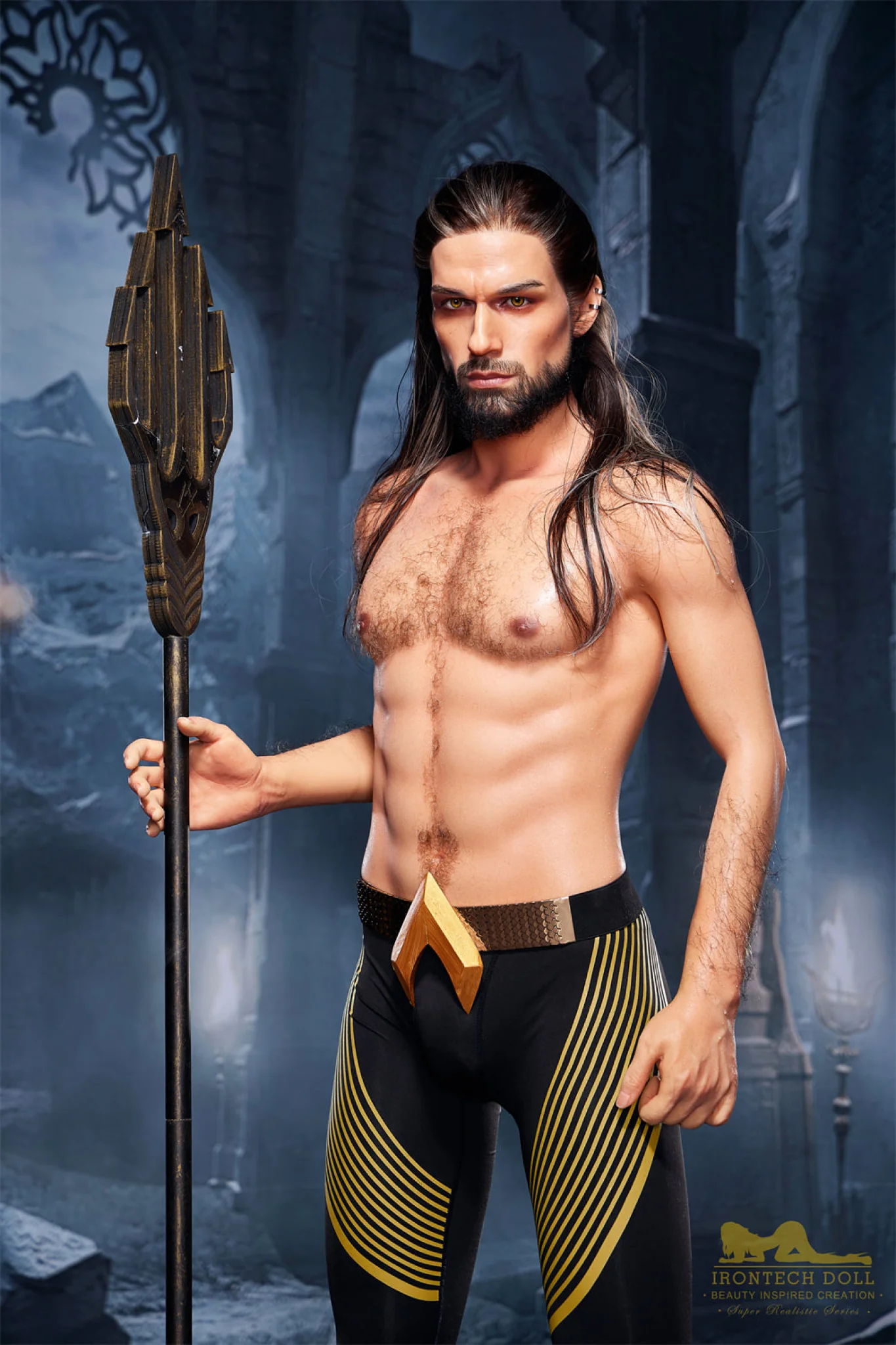 Thomas  170cm(5ft7)  Aquaman Silicone Male Sex Doll - IronTech Doll® - Image 3