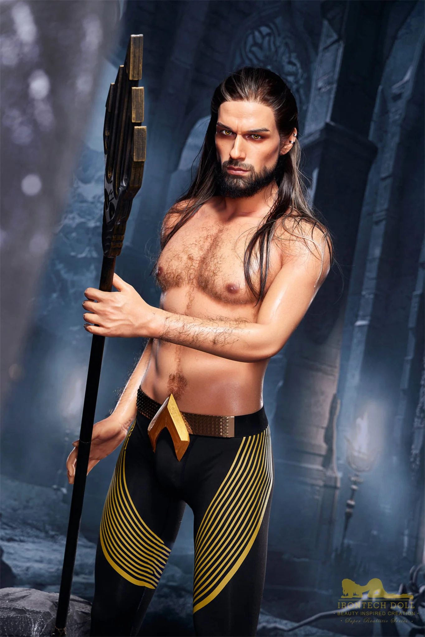 Thomas  170cm(5ft7)  Aquaman Silicone Male Sex Doll - IronTech Doll® - Image 4