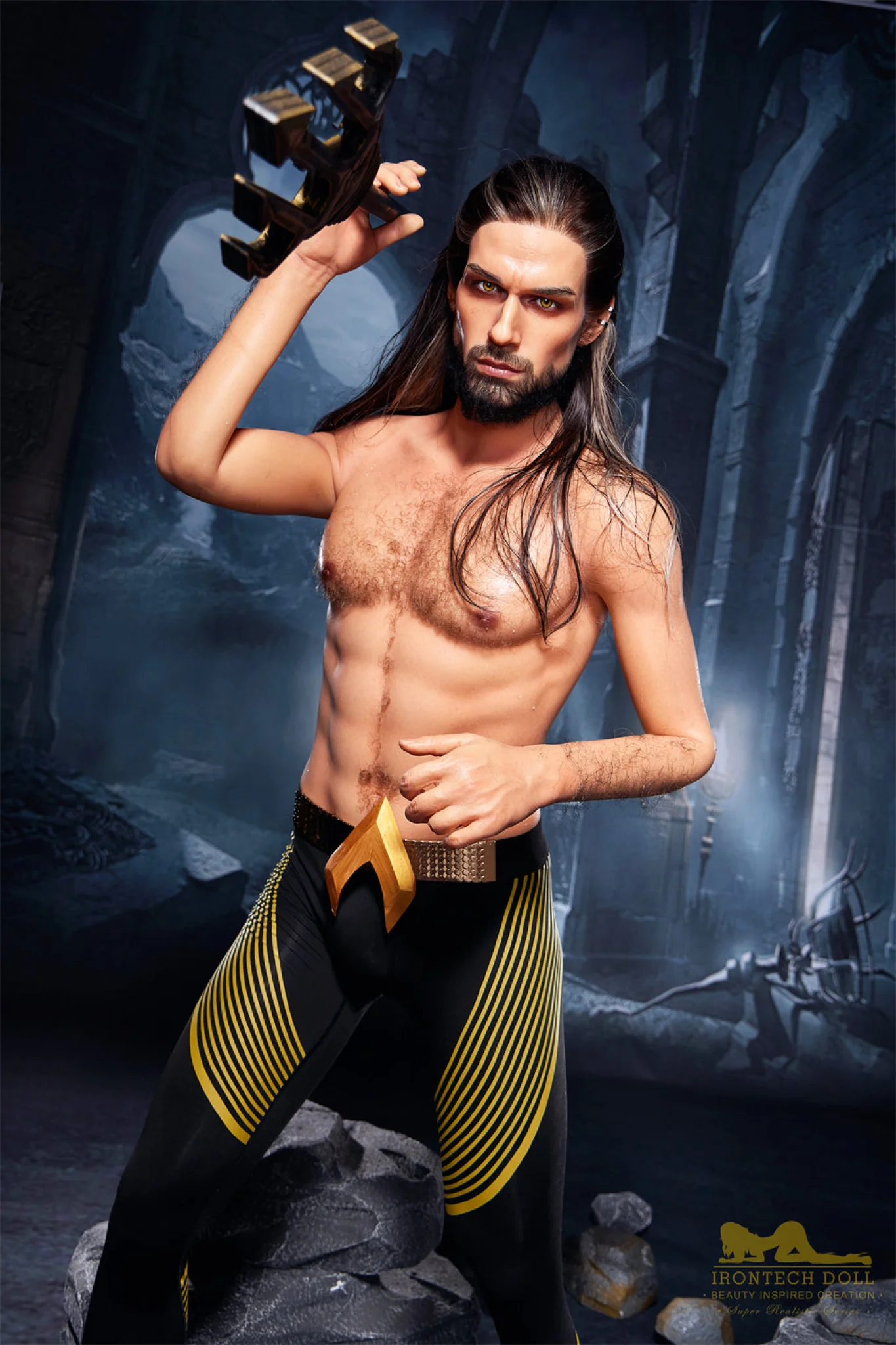 Thomas  170cm(5ft7)  Aquaman Silicone Male Sex Doll - IronTech Doll® - Image 6