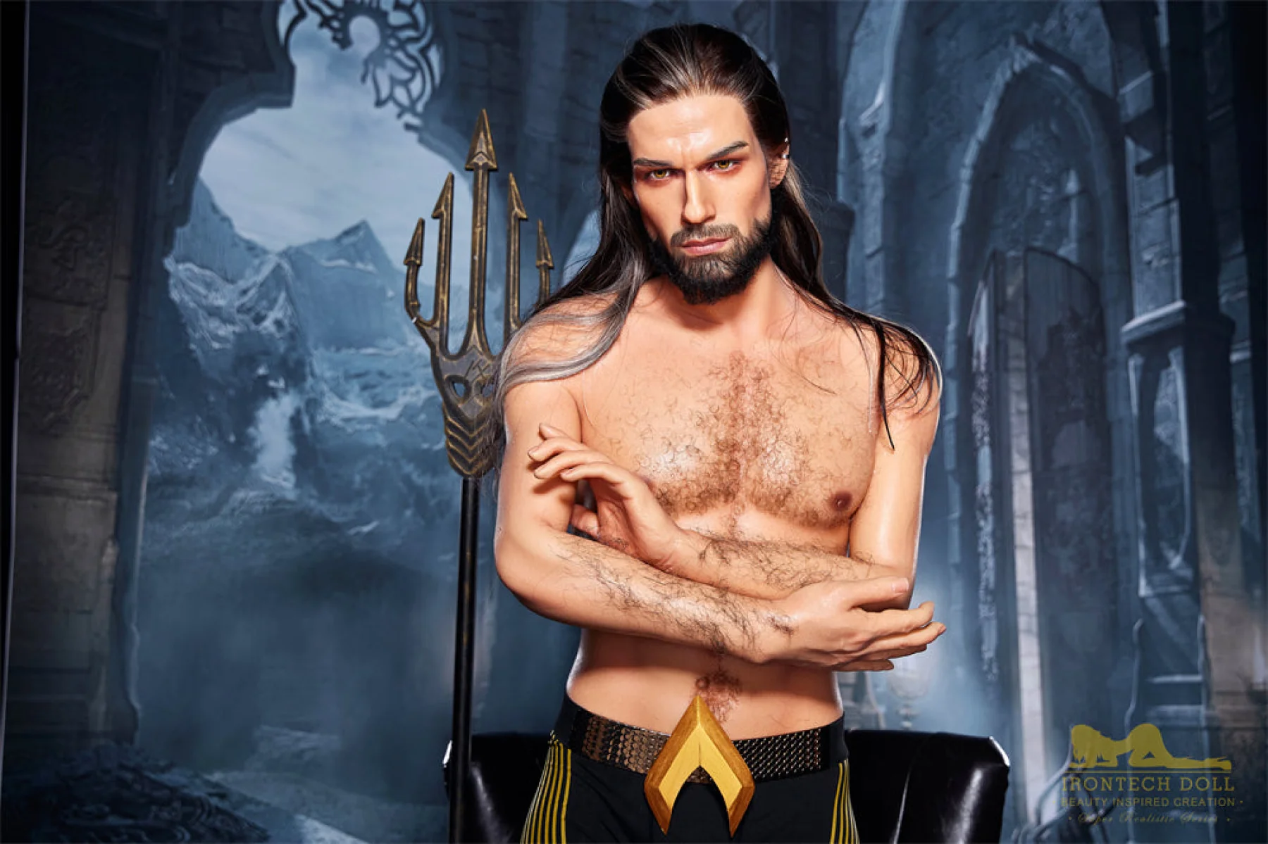 Thomas  170cm(5ft7)  Aquaman Silicone Male Sex Doll - IronTech Doll® - Image 9