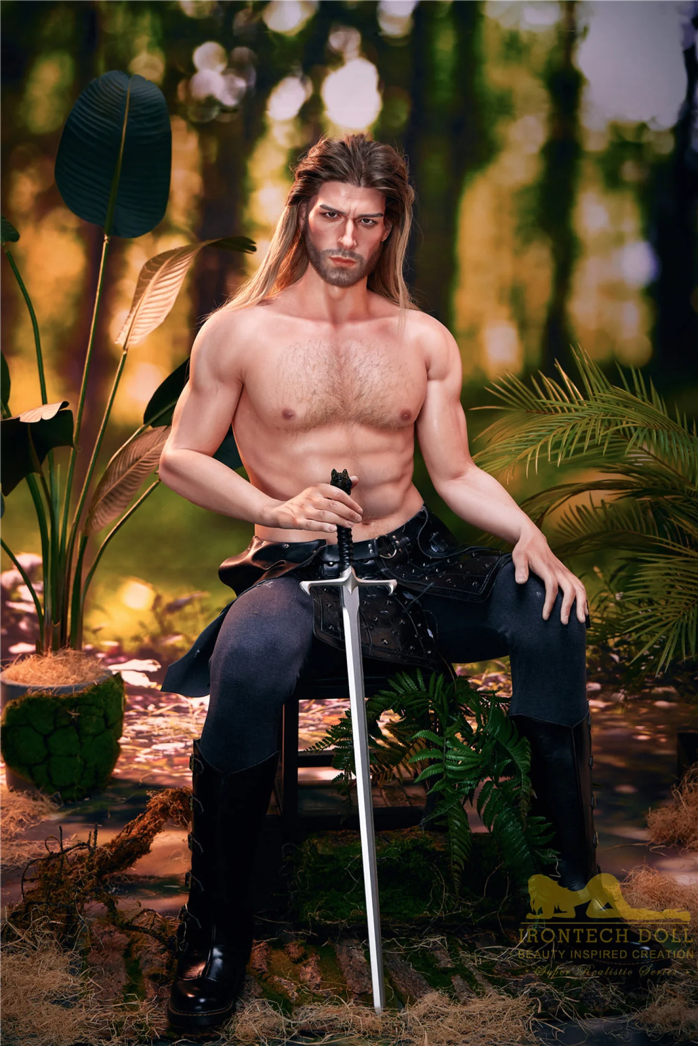 Thomas Warrior 176cm( 5ft8) Silicone Male Sex Doll - IronTech Doll® - Image 12
