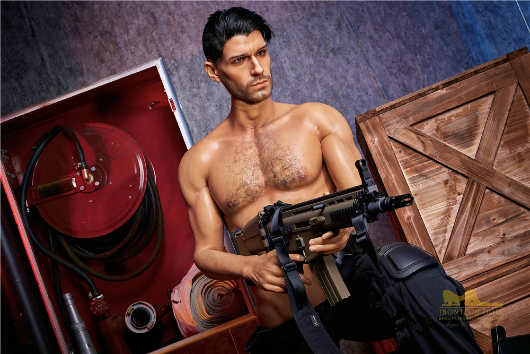 Thomas Soldier  176cm( 5ft8)  Silicone Male Sex Doll - IronTech Doll® - Image 36
