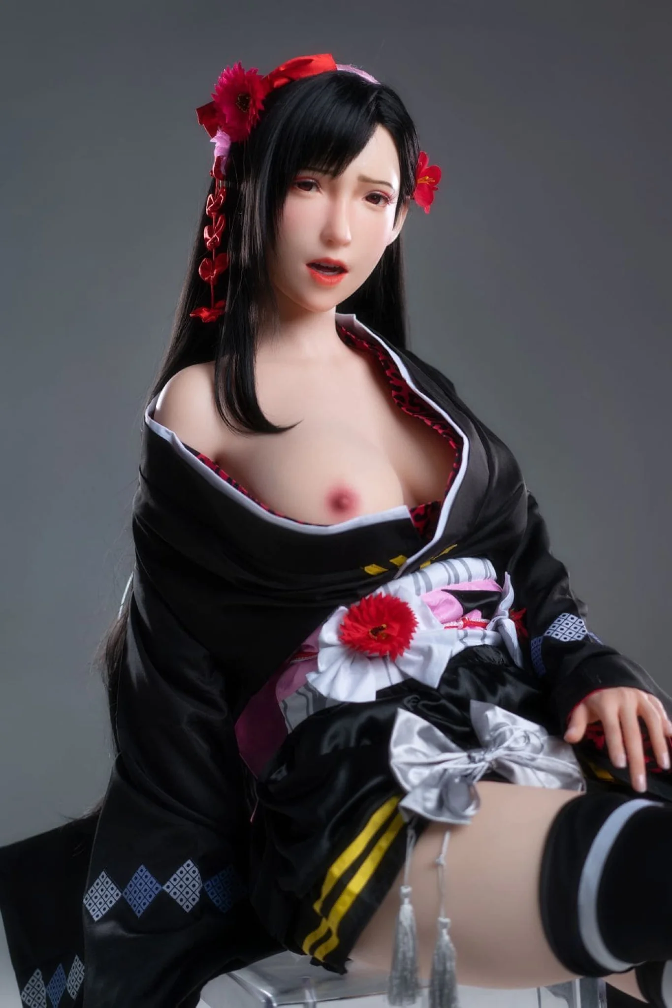 Tifa Lady Silicone Sex Doll - Game Lady Doll - Image 2