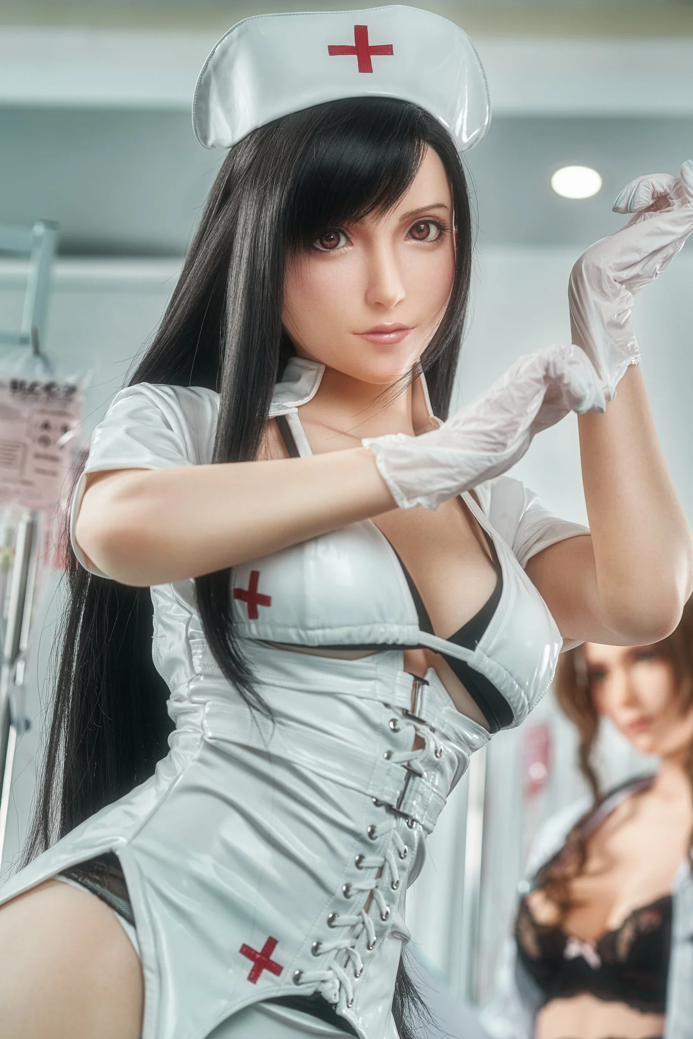 Tifa Nurse Silicone Sex Doll - Game Lady Doll - Image 6