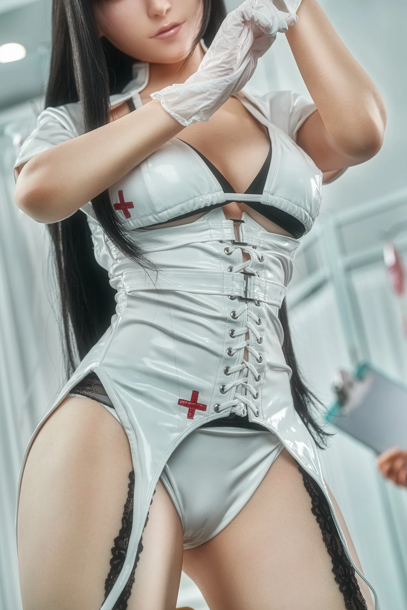 Tifa Nurse Silicone Sex Doll - Game Lady Doll - Image 7