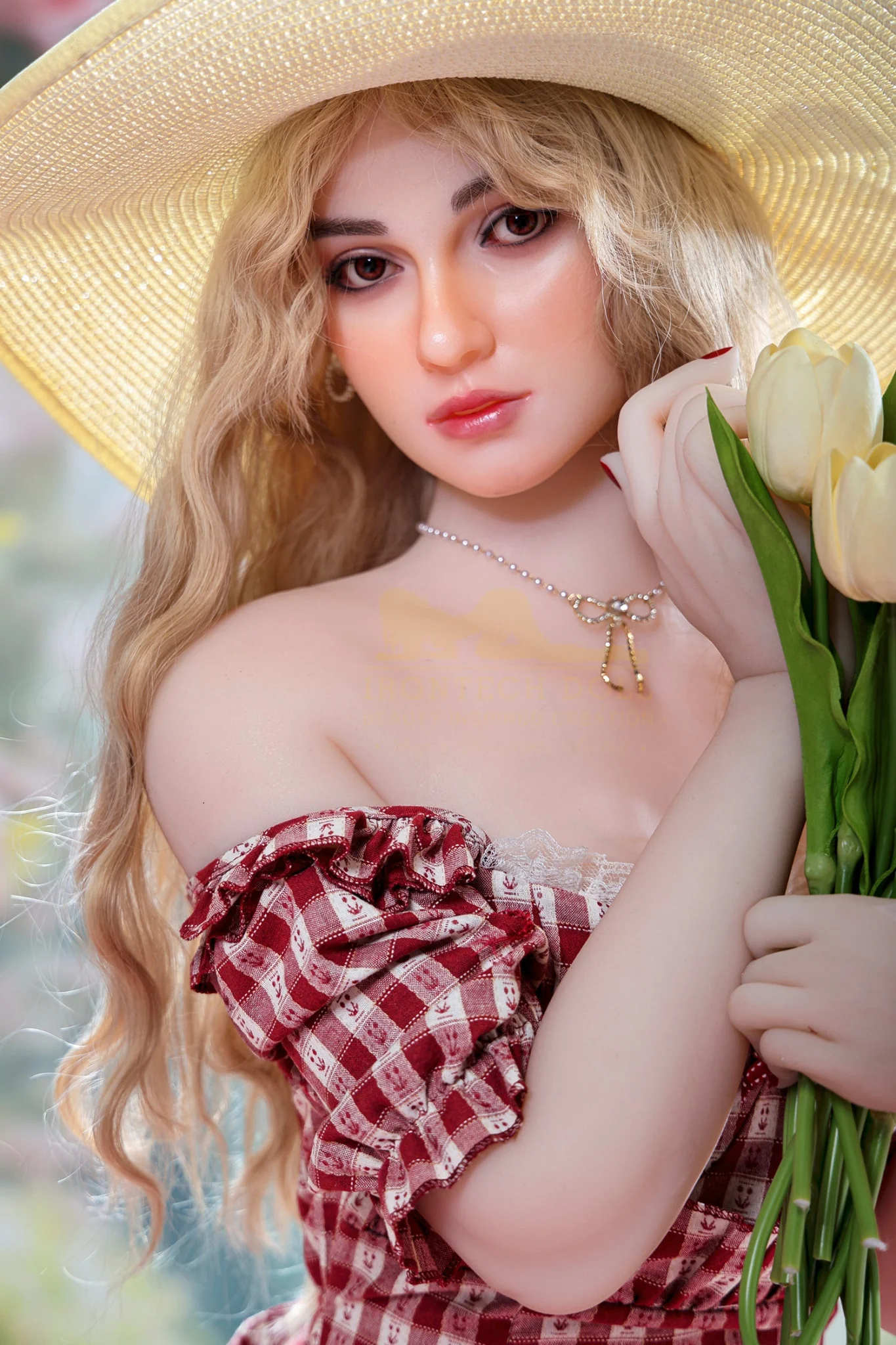 Tina 162cm(5ft3) A-Cup Hybrid Silicone Head + TPE Body hybrid sex doll - Irontech Doll® - Image 6