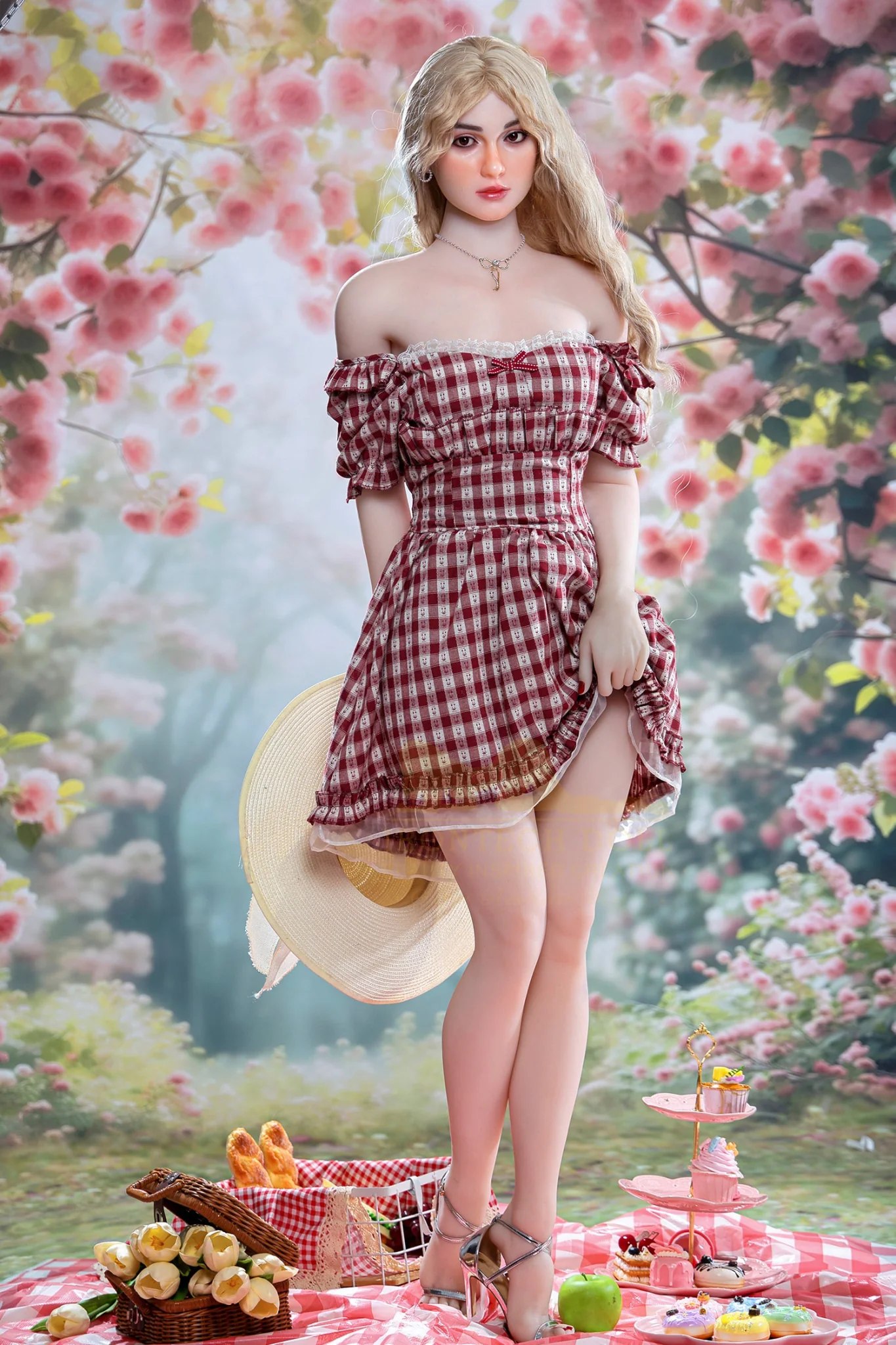 Tina 162cm(5ft3) A-Cup Hybrid Silicone Head + TPE Body hybrid sex doll - Irontech Doll® - Image 7