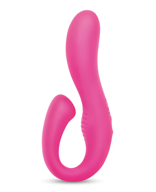 Together Harmony Vibe Versatile Dual-Stim Vibrator - Pink - Image 4