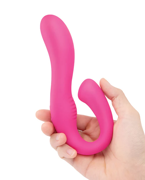 Together Harmony Vibe Versatile Dual-Stim Vibrator - Pink - Image 5