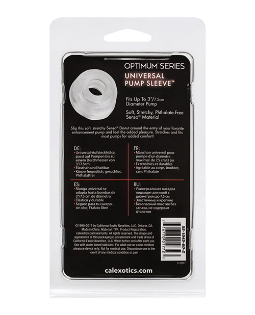 Universal Pump Sleeve - Clear - Image 3