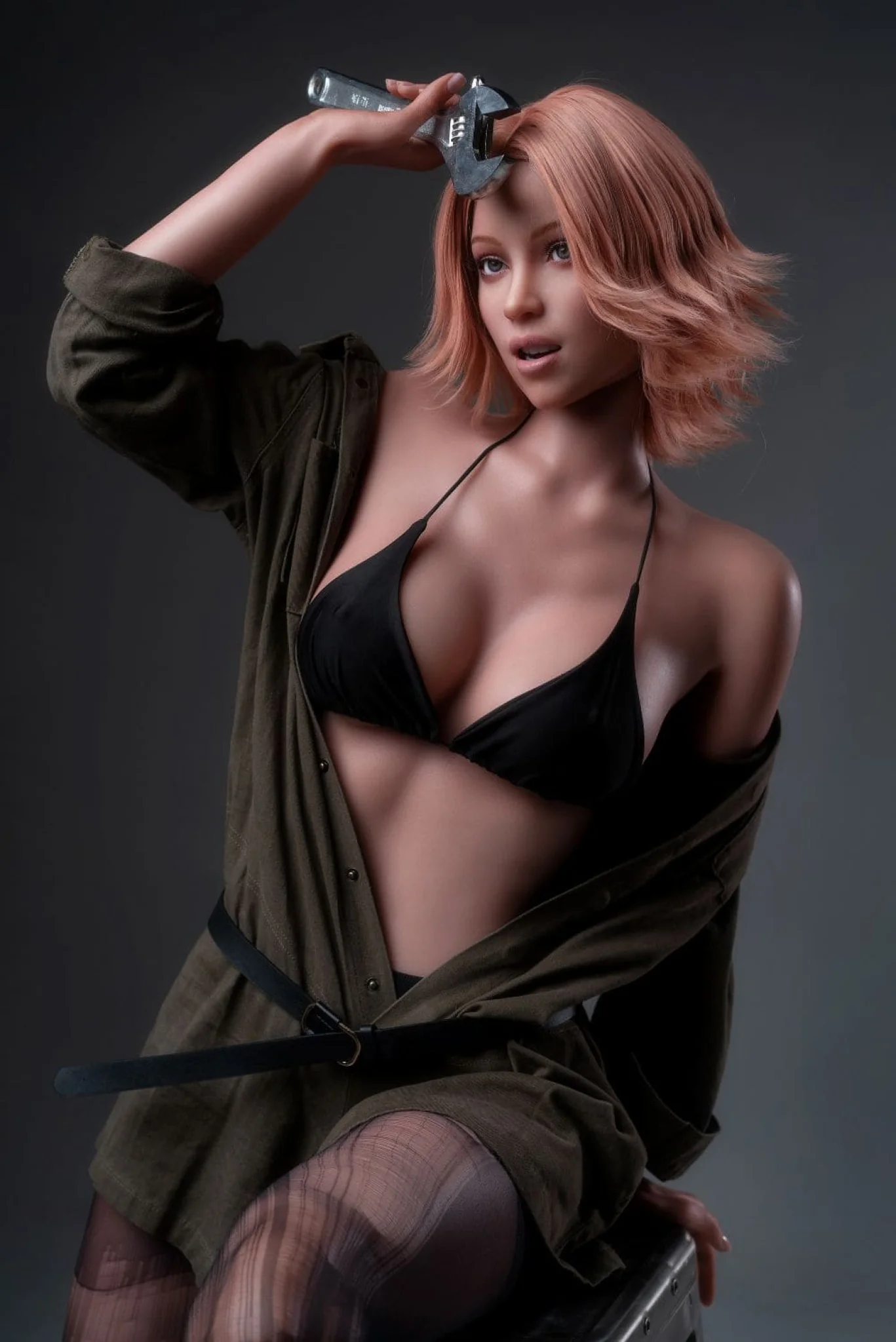 Valerie Red Head Premium Silicone Sex Doll - Movable Jaw - Zelex Inspiration Series - Image 10