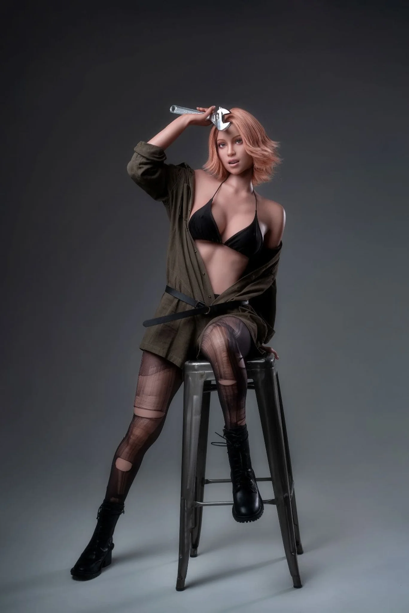 Valerie Red Head Premium Silicone Sex Doll - Movable Jaw - Zelex Inspiration Series - Image 12