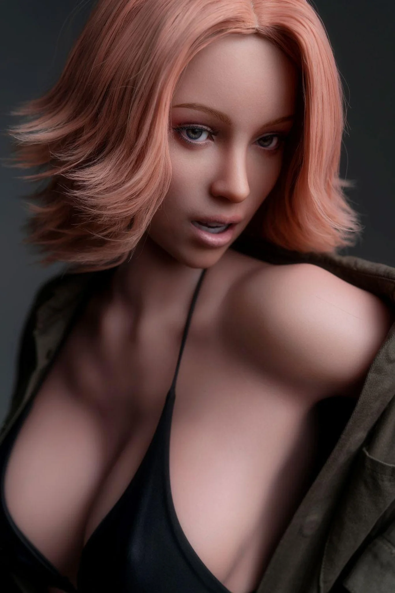 Valerie Red Head Premium Silicone Sex Doll - Movable Jaw - Zelex Inspiration Series - Image 4