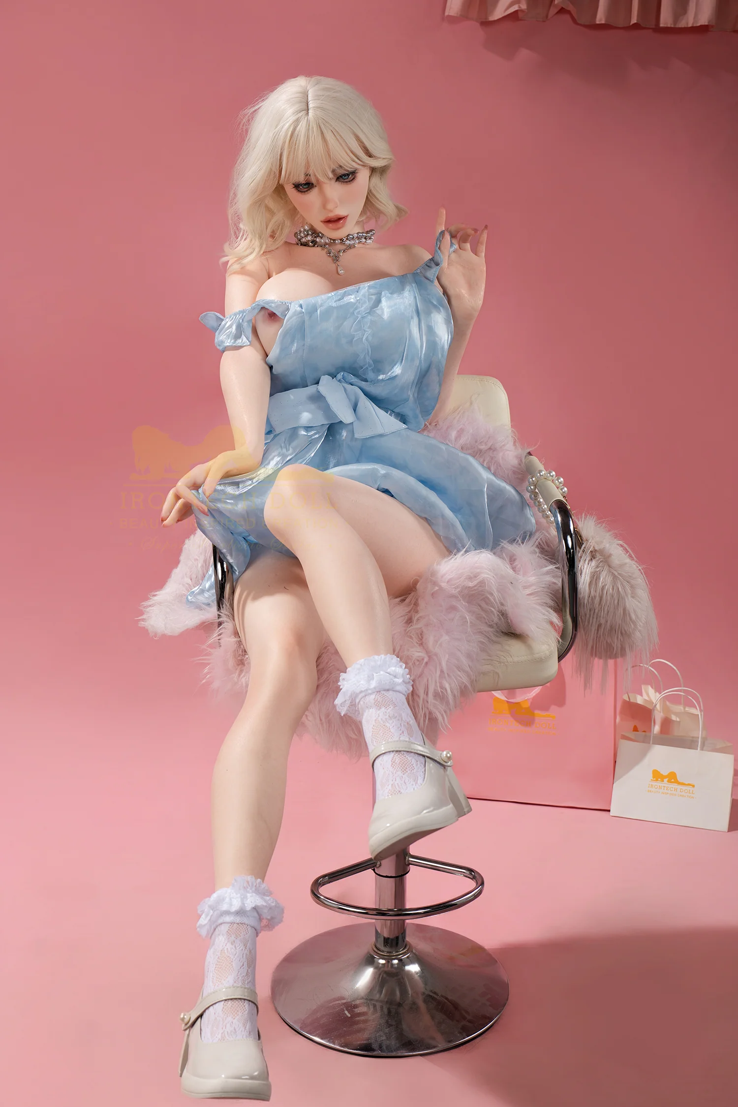 Vanessa  158BA (5ft18) G-Cup princess Realistic Silicone Sex Doll - Irontech Doll® - Image 5