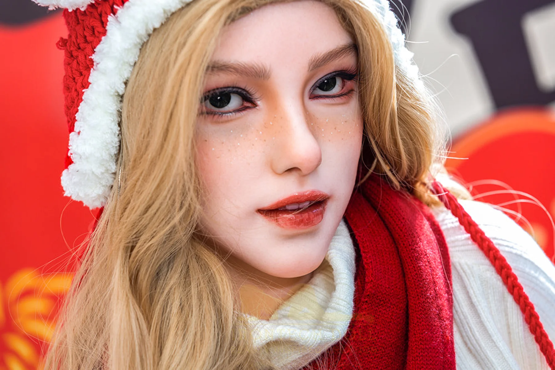 Vivian 163cm (5ft3) A-Cup Blonde Full Silicone - IronTech Doll® - Image 10