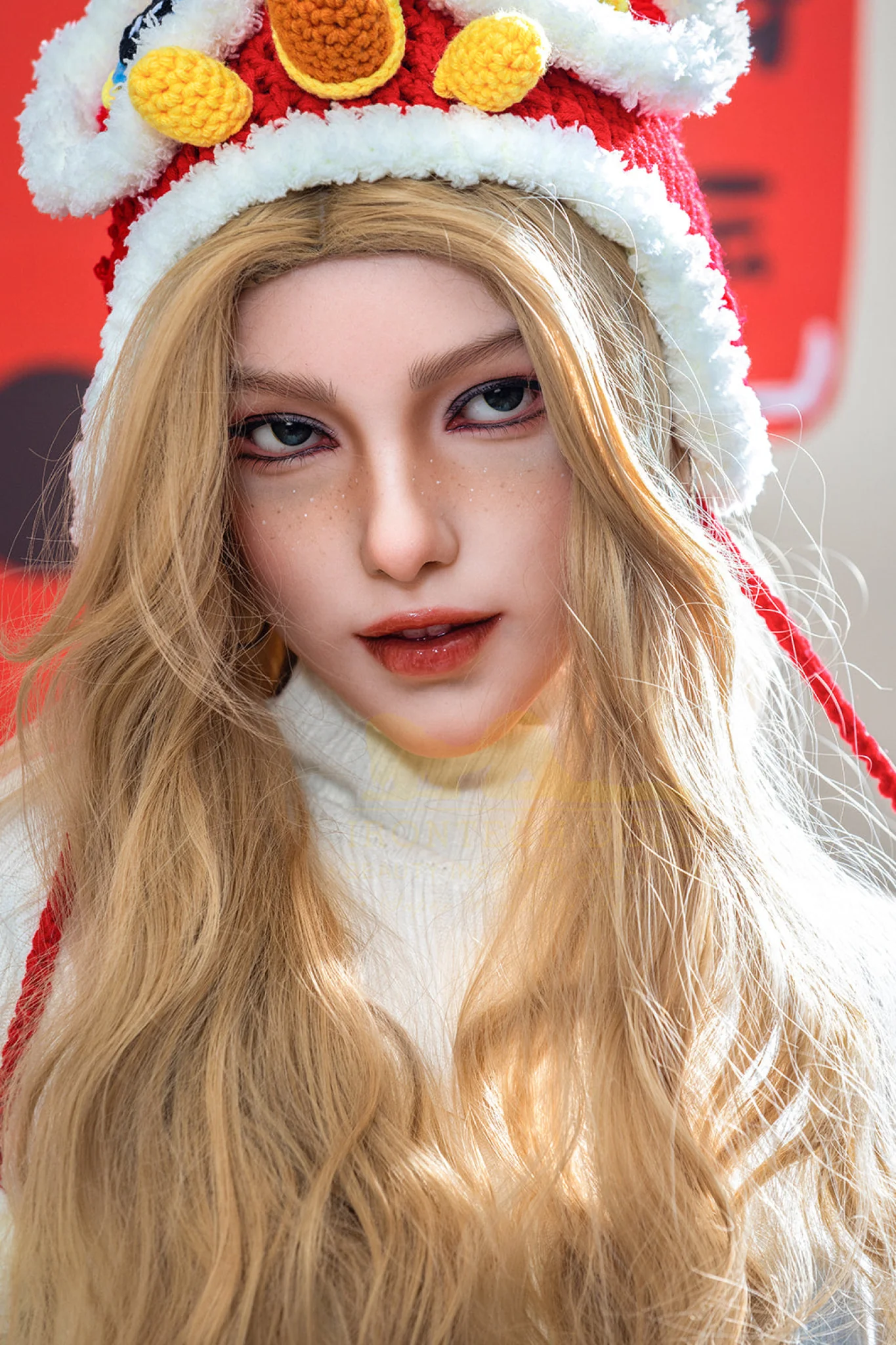 Vivian 163cm (5ft3) A-Cup Blonde Full Silicone - IronTech Doll® - Image 5