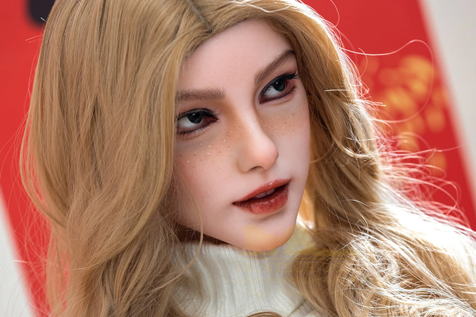 Vivian 163cm (5ft3) A-Cup Blonde Full Silicone - IronTech Doll® - Image 6