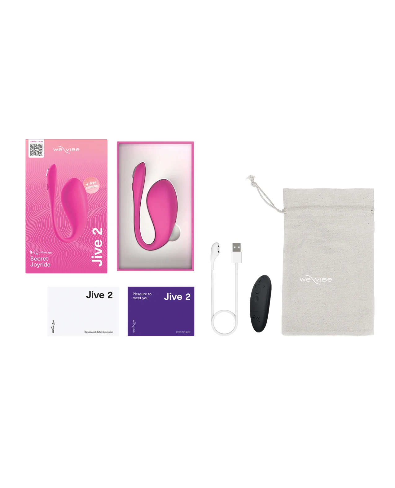 We-Vibe Jive 2 - Electric Pink - Image 3