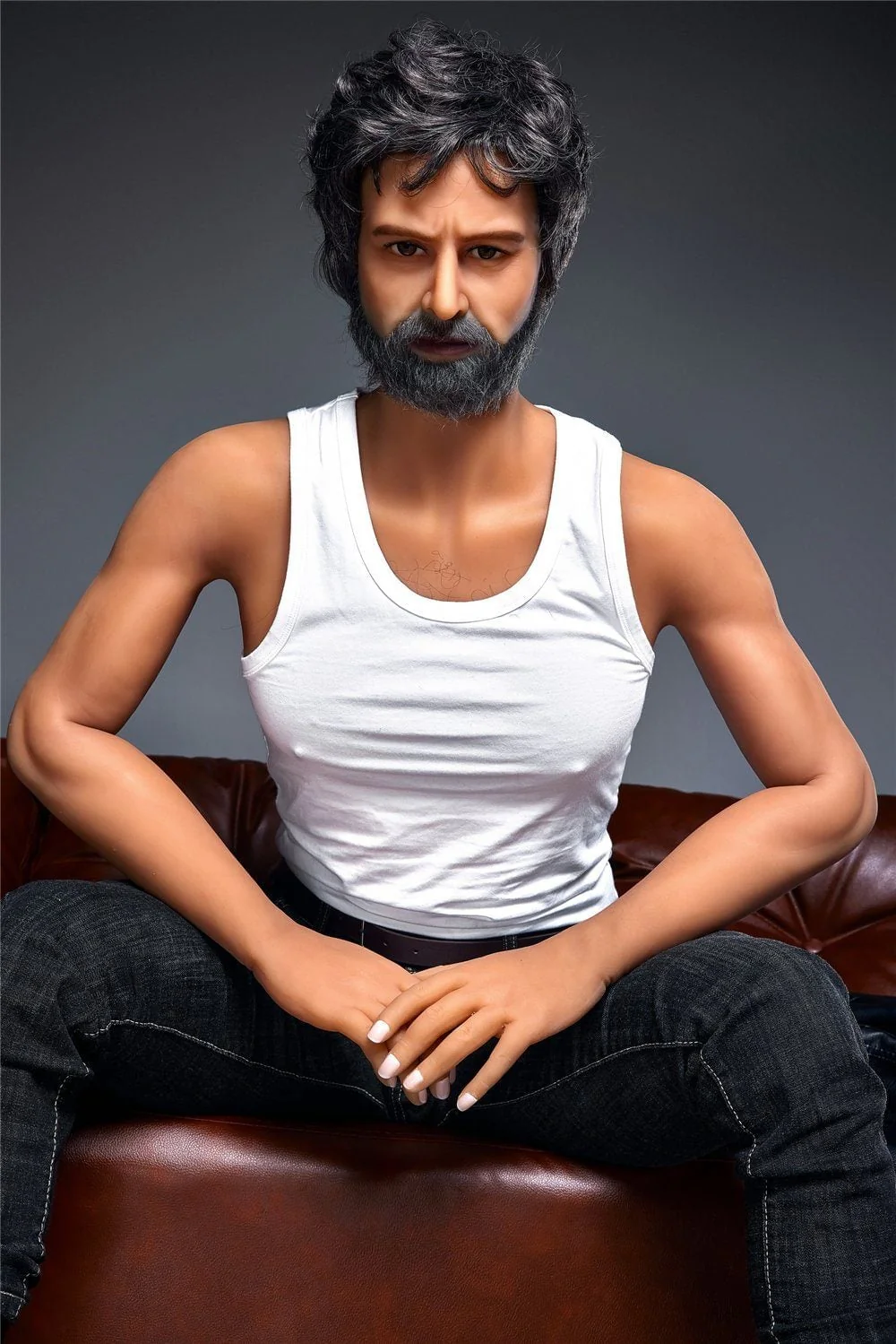 William 175cm 5ft74 TPE Realistic Male Sex Doll - Iron Tech Doll - Image 14