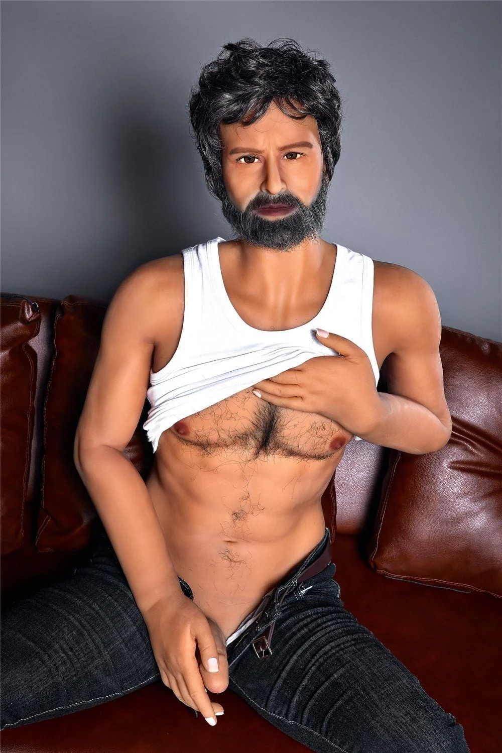 William 175cm 5ft74 TPE Realistic Male Sex Doll - Iron Tech Doll - Image 18