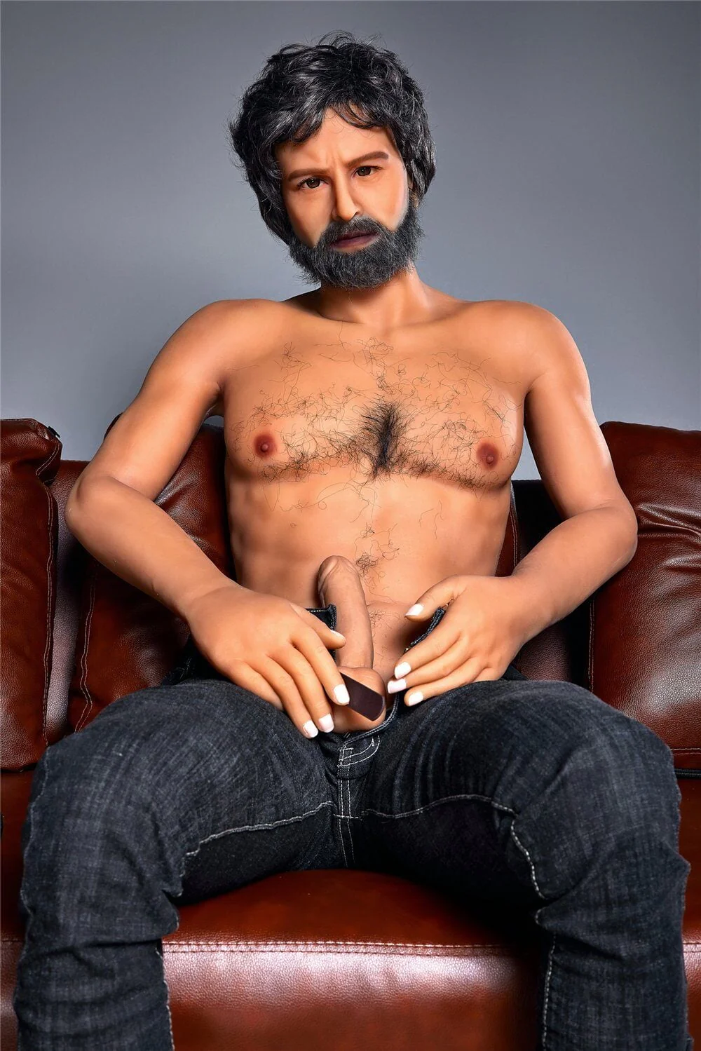 William 175cm 5ft74 TPE Realistic Male Sex Doll - Iron Tech Doll - Image 19