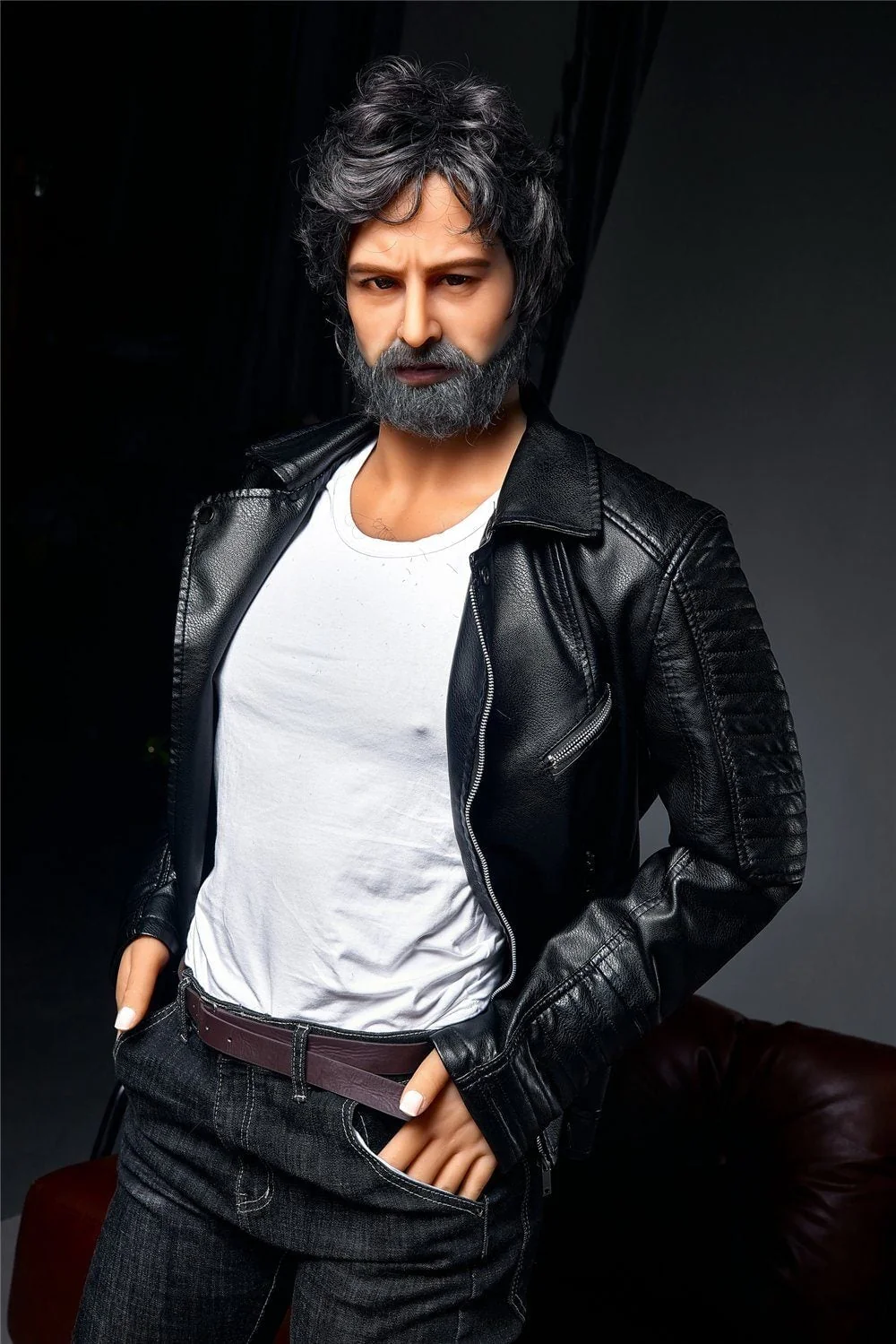William 175cm 5ft74 TPE Realistic Male Sex Doll - Iron Tech Doll - Image 2