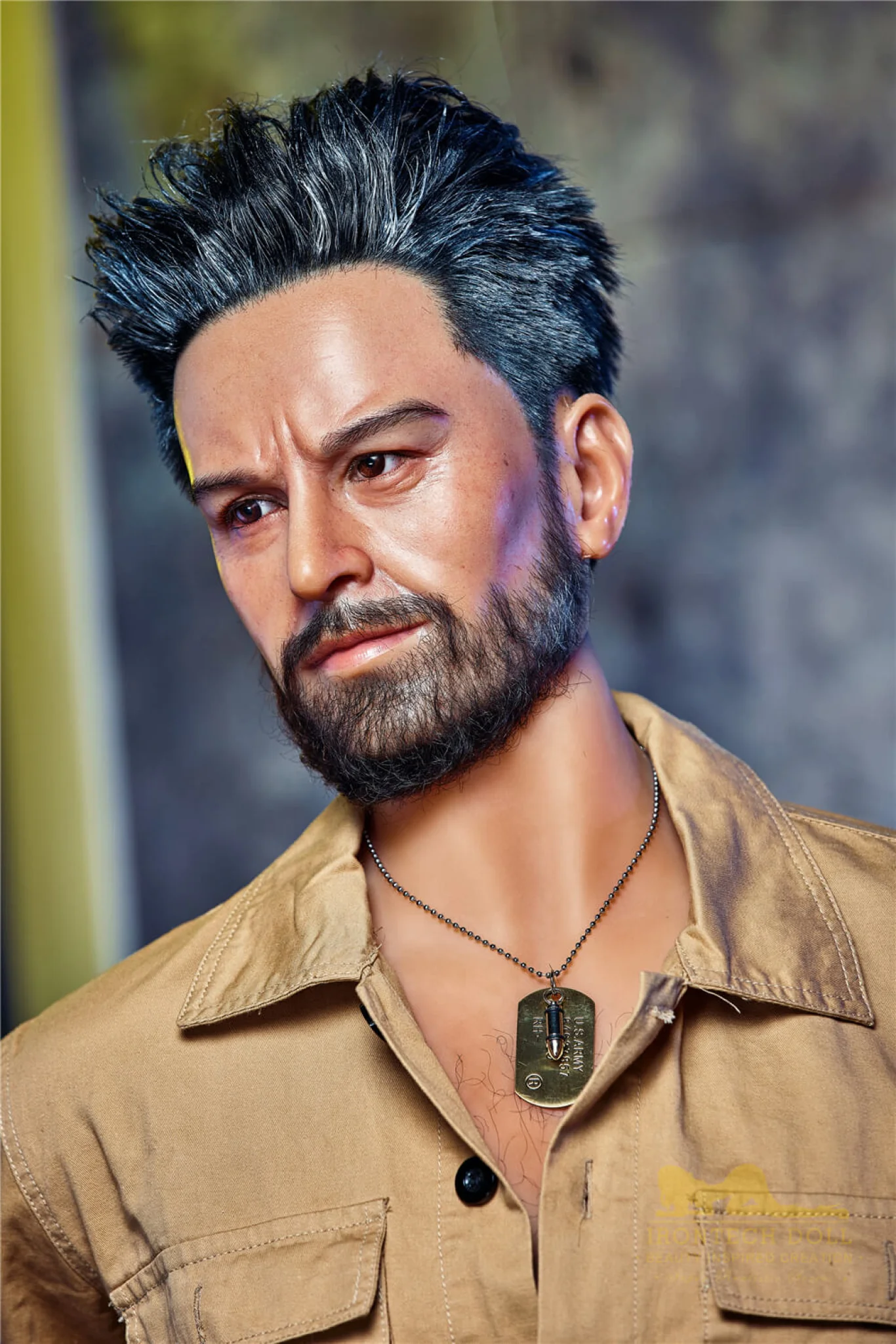 William 175cm 5ft74 TPE body and silicone head Hybrid Male Sex Doll - Iron Tech Doll - Image 14