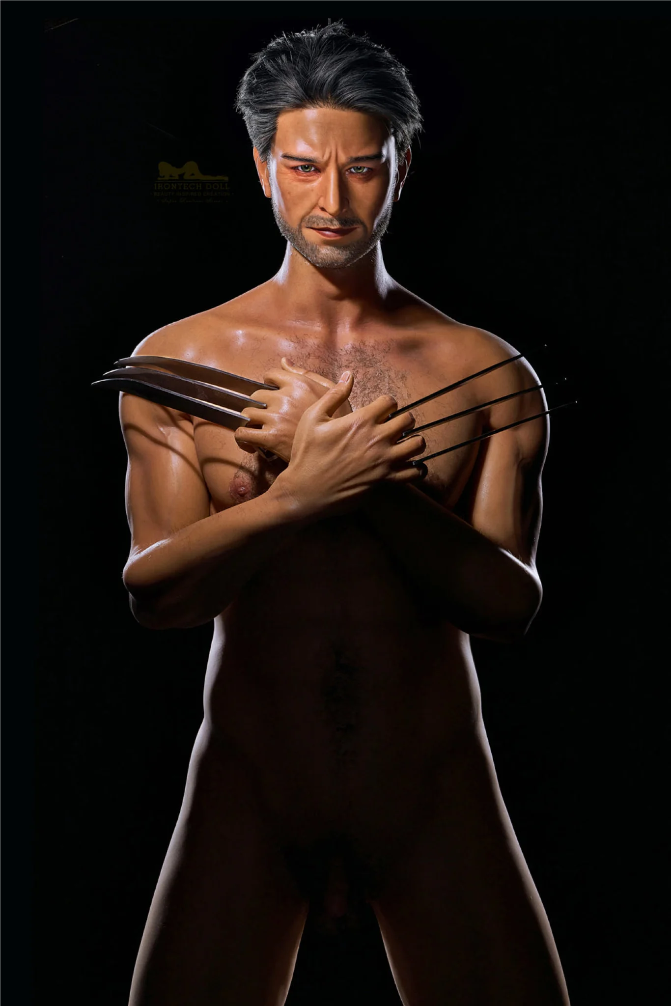 William 176cm( 5ft8) Wolverine Silicone Male Sex Doll - IronTech Doll® - Image 12