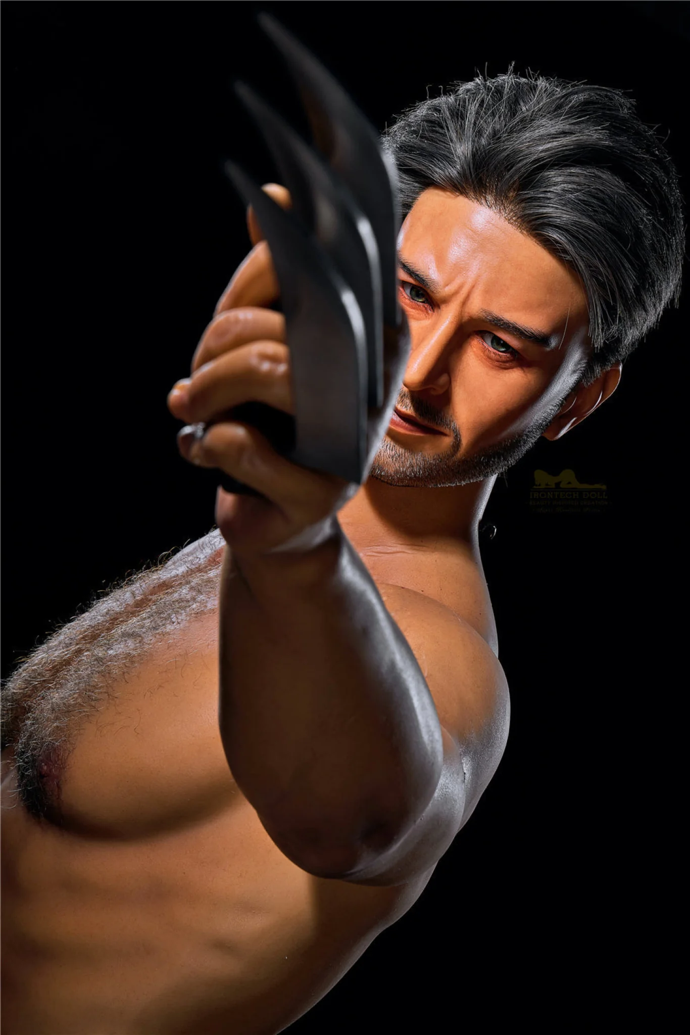 William 176cm( 5ft8) Wolverine Silicone Male Sex Doll - IronTech Doll® - Image 13