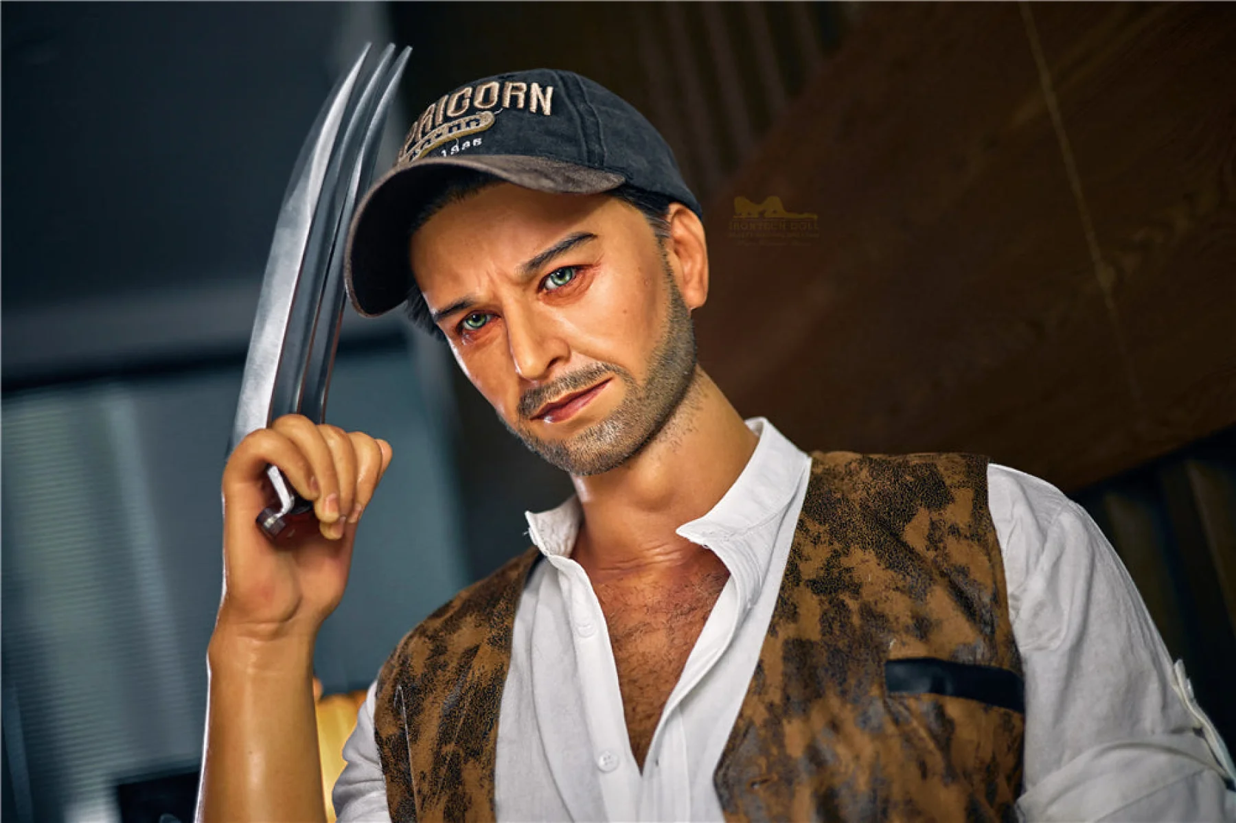 William 176cm( 5ft8) Wolverine Silicone Male Sex Doll - IronTech Doll® - Image 3