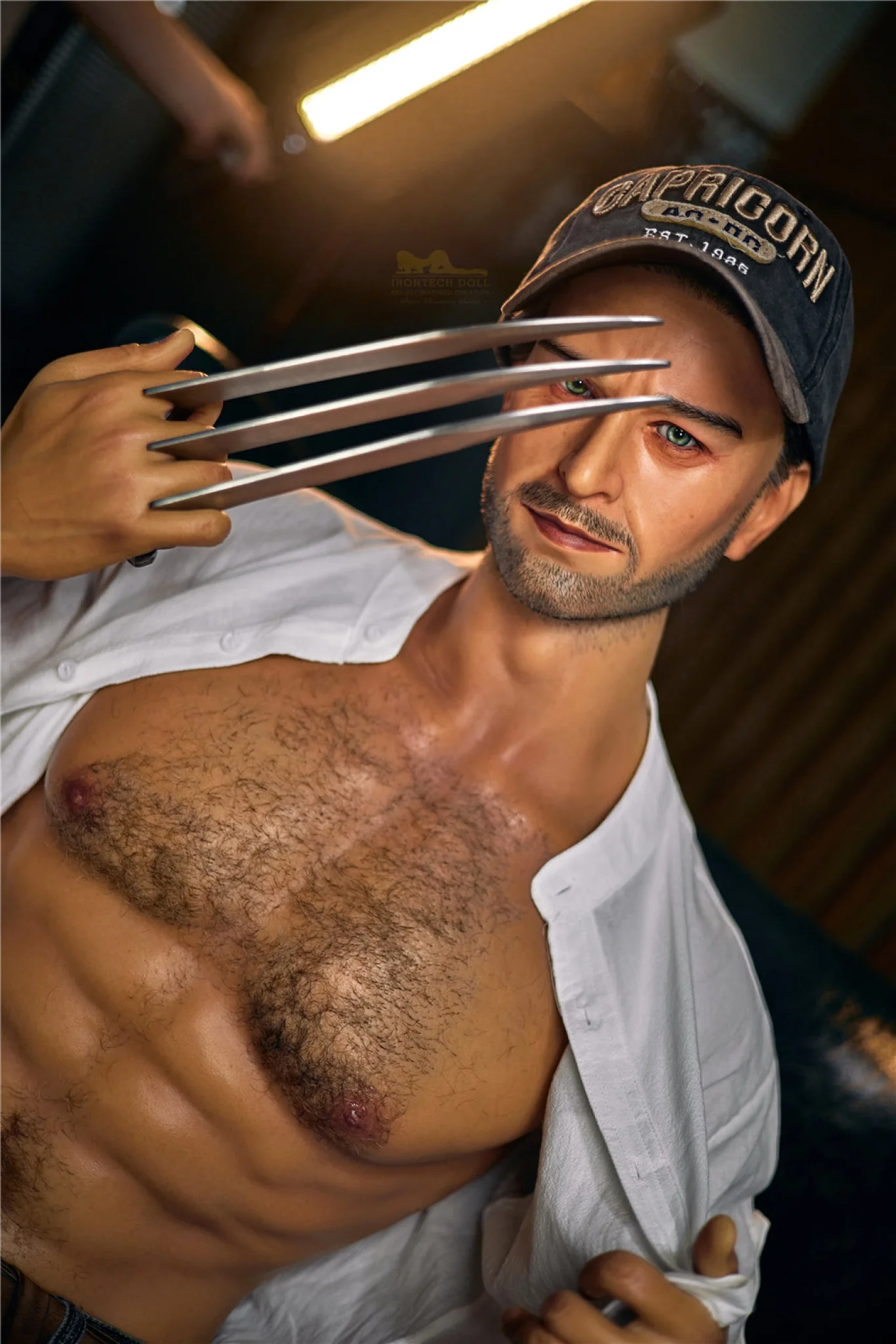 William 176cm( 5ft8) Wolverine Silicone Male Sex Doll - IronTech Doll® - Image 8