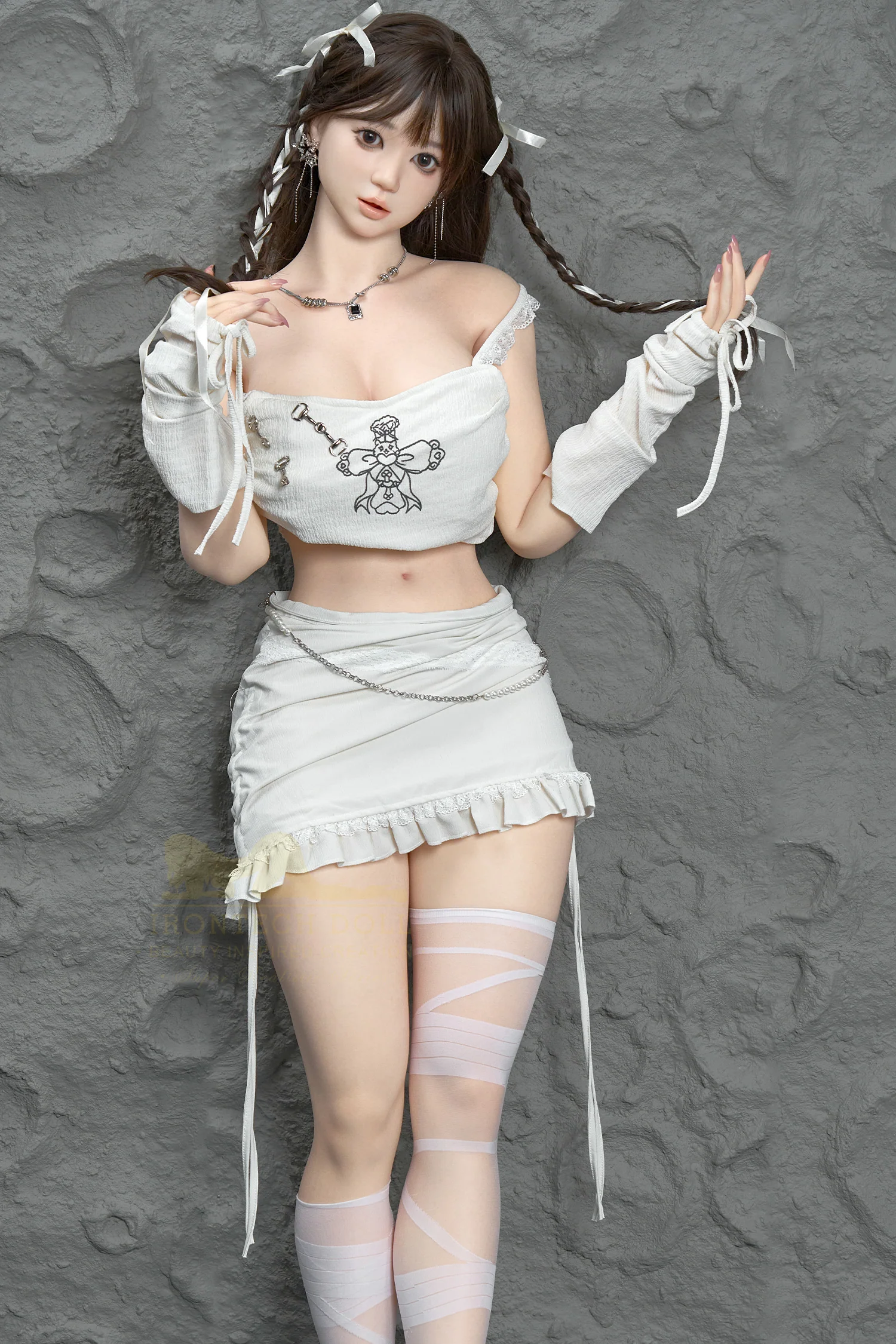 Wonder Dolly Nia ROS head 158T (5ft21) E-Cup  real skin Realistic Silicone Love Doll - Super Realistic Silicone Series - Irontech Doll® - Image 3