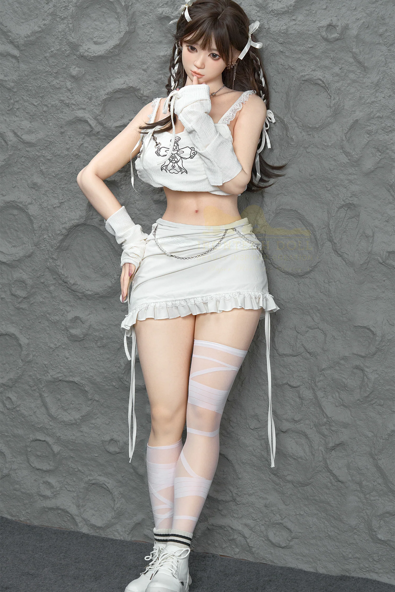 Wonder Dolly Nia ROS head 158T (5ft21) E-Cup  real skin Realistic Silicone Love Doll - Super Realistic Silicone Series - Irontech Doll® - Image 8