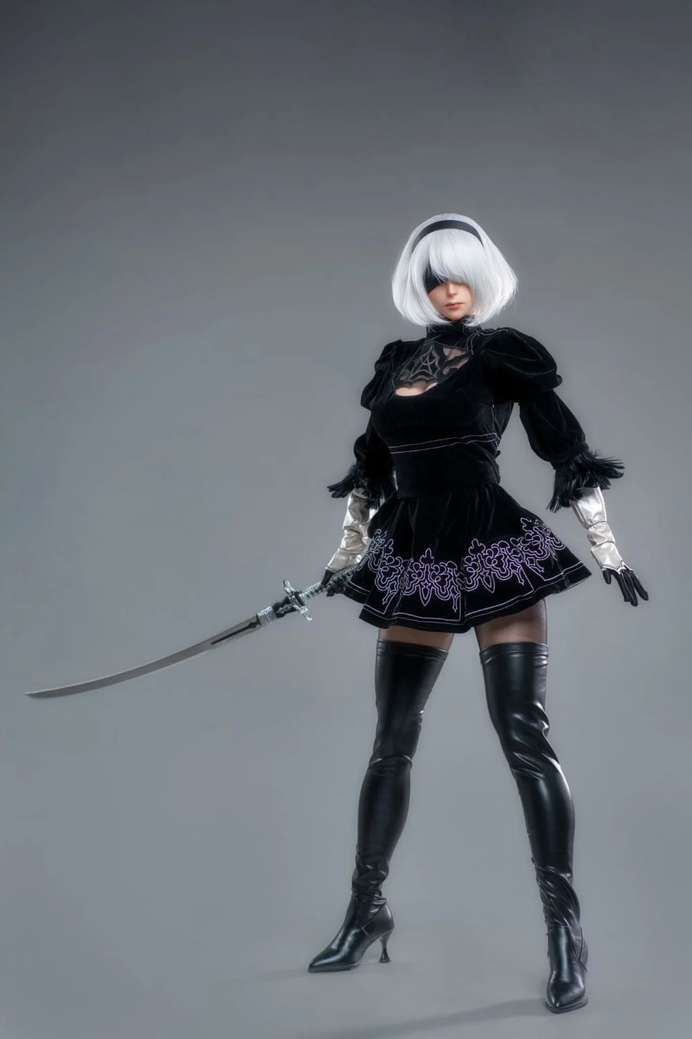 Yorha V2 Silicone Sex Doll - Game Lady Doll - Image 4