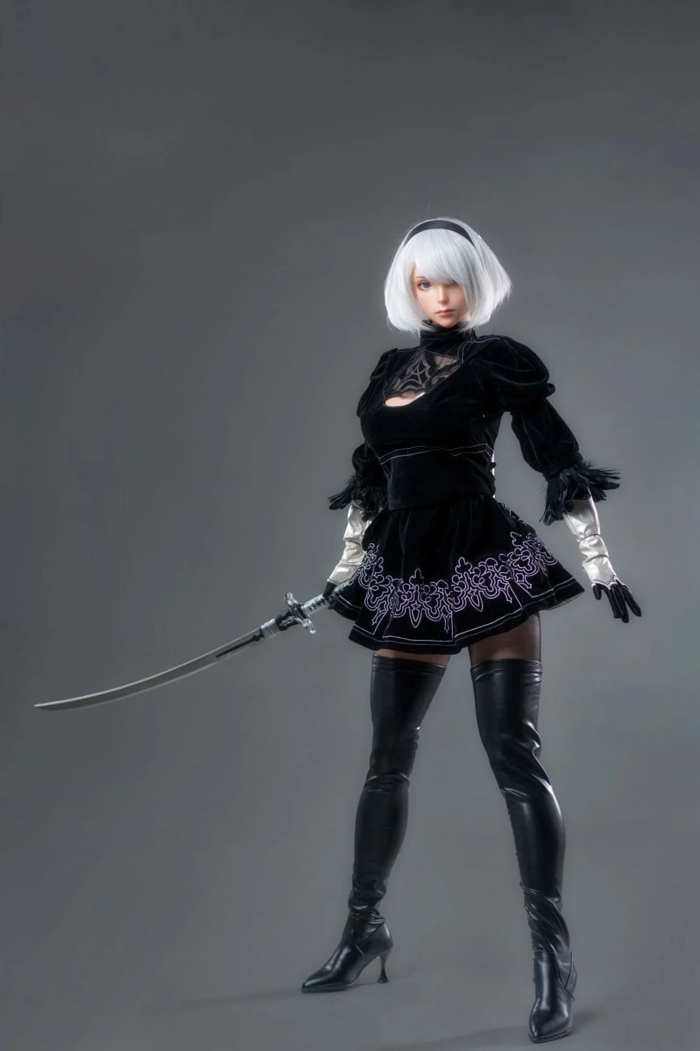 Yorha V2 Silicone Sex Doll - Game Lady Doll - Image 5