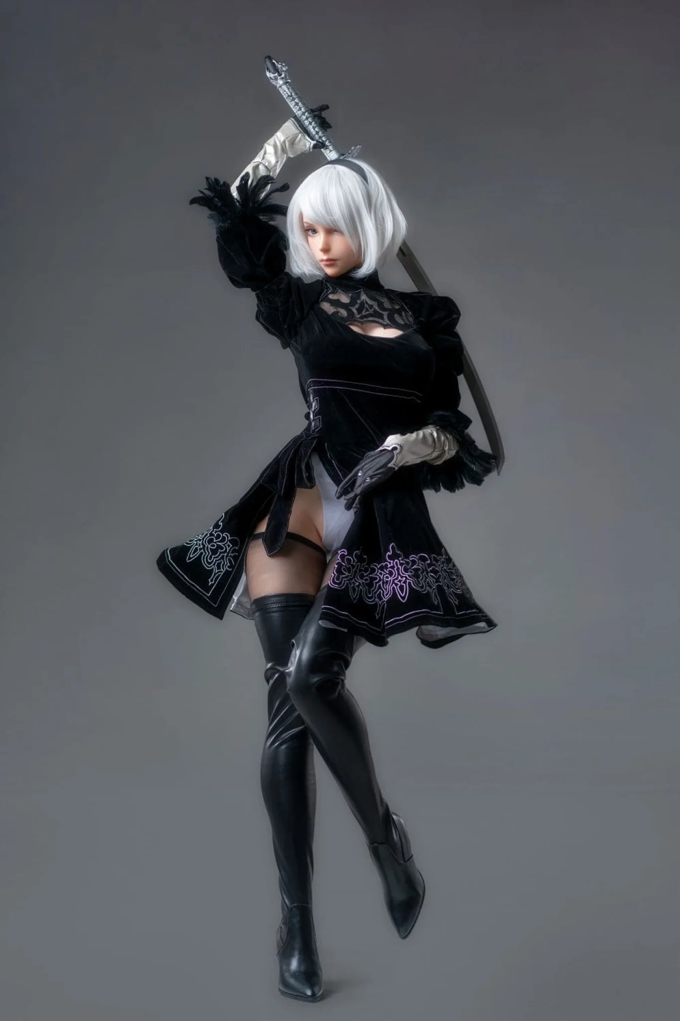 Yorha V2 Silicone Sex Doll - Game Lady Doll - Image 6