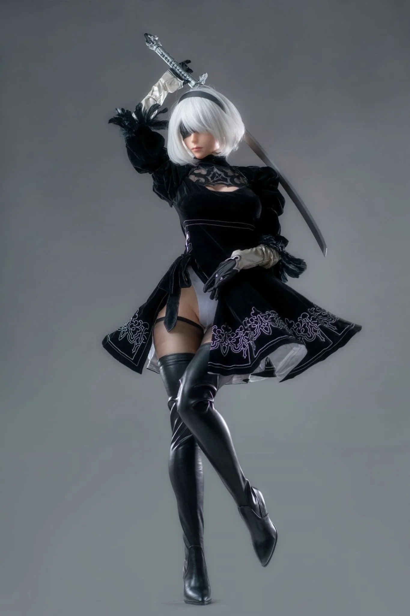 Yorha V2 Silicone Sex Doll - Game Lady Doll - Image 8