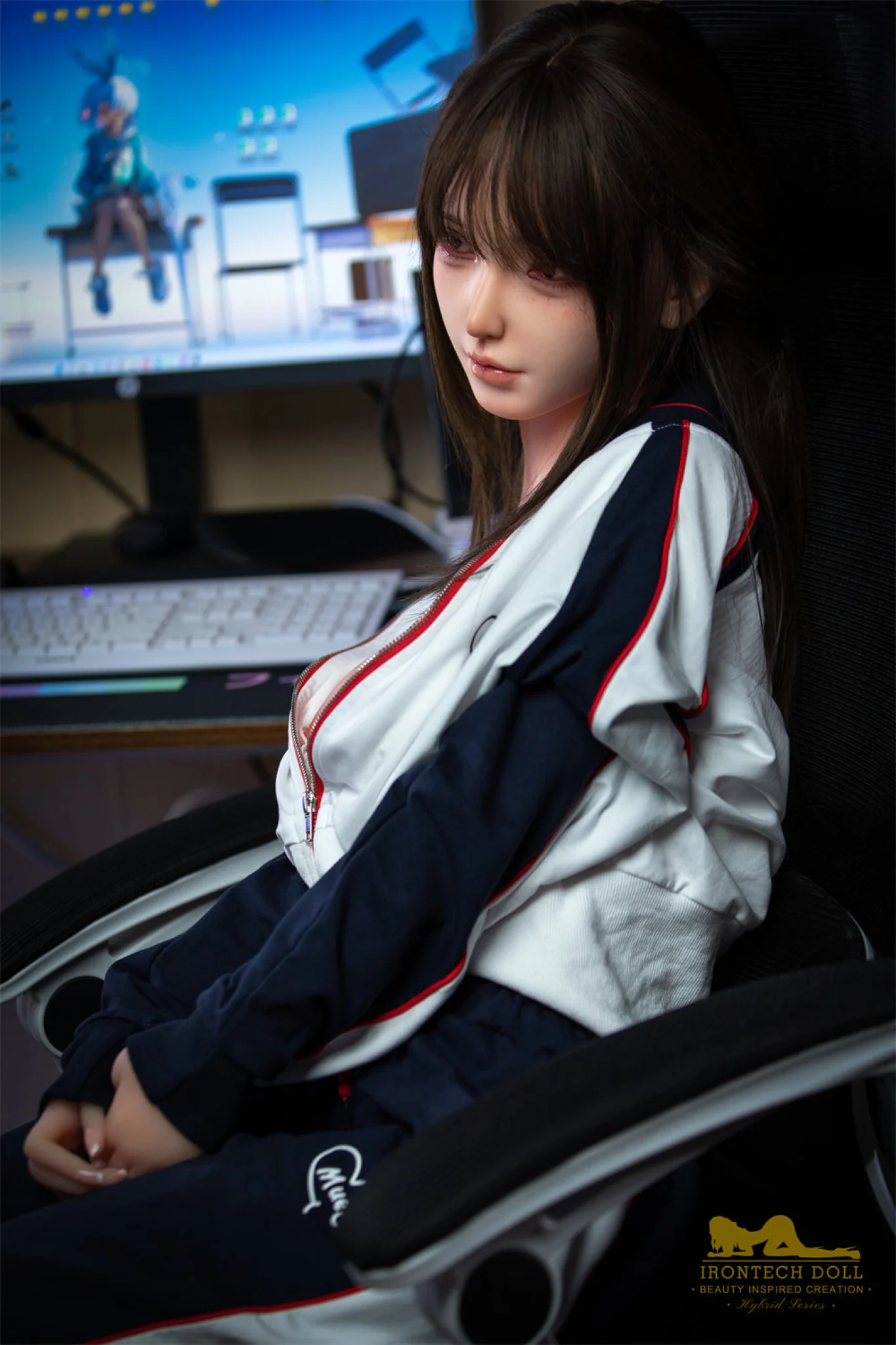 Yu 154cm (5ft1) F-Cup Premium Hybrid TPE Body + Silicone Head - Irontech Doll® - Image 5