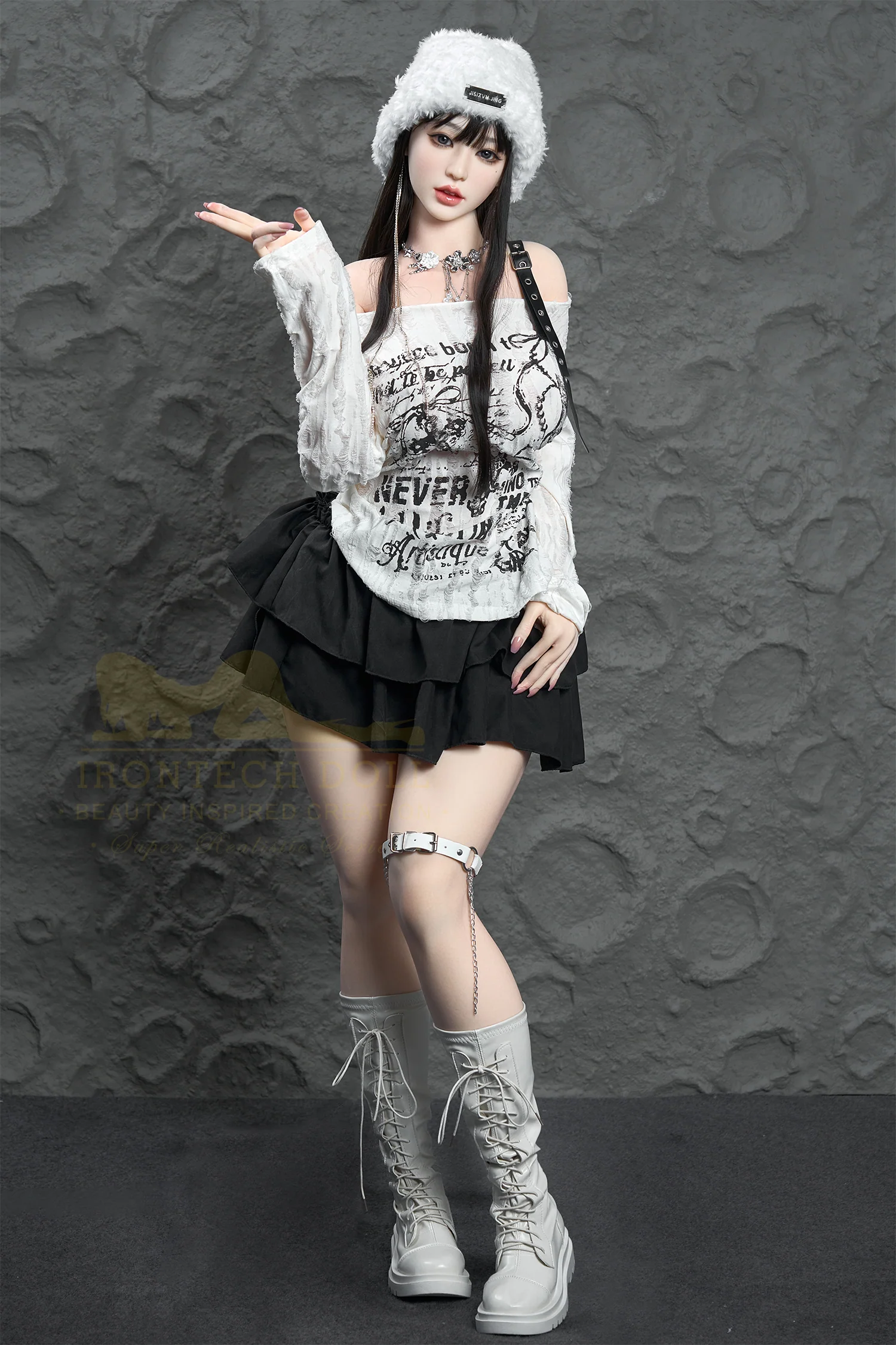 Yuna 165cm (5ft4) D-Cup Wonder Dolly Silicone Love Doll - IronTech Doll® - Image 4