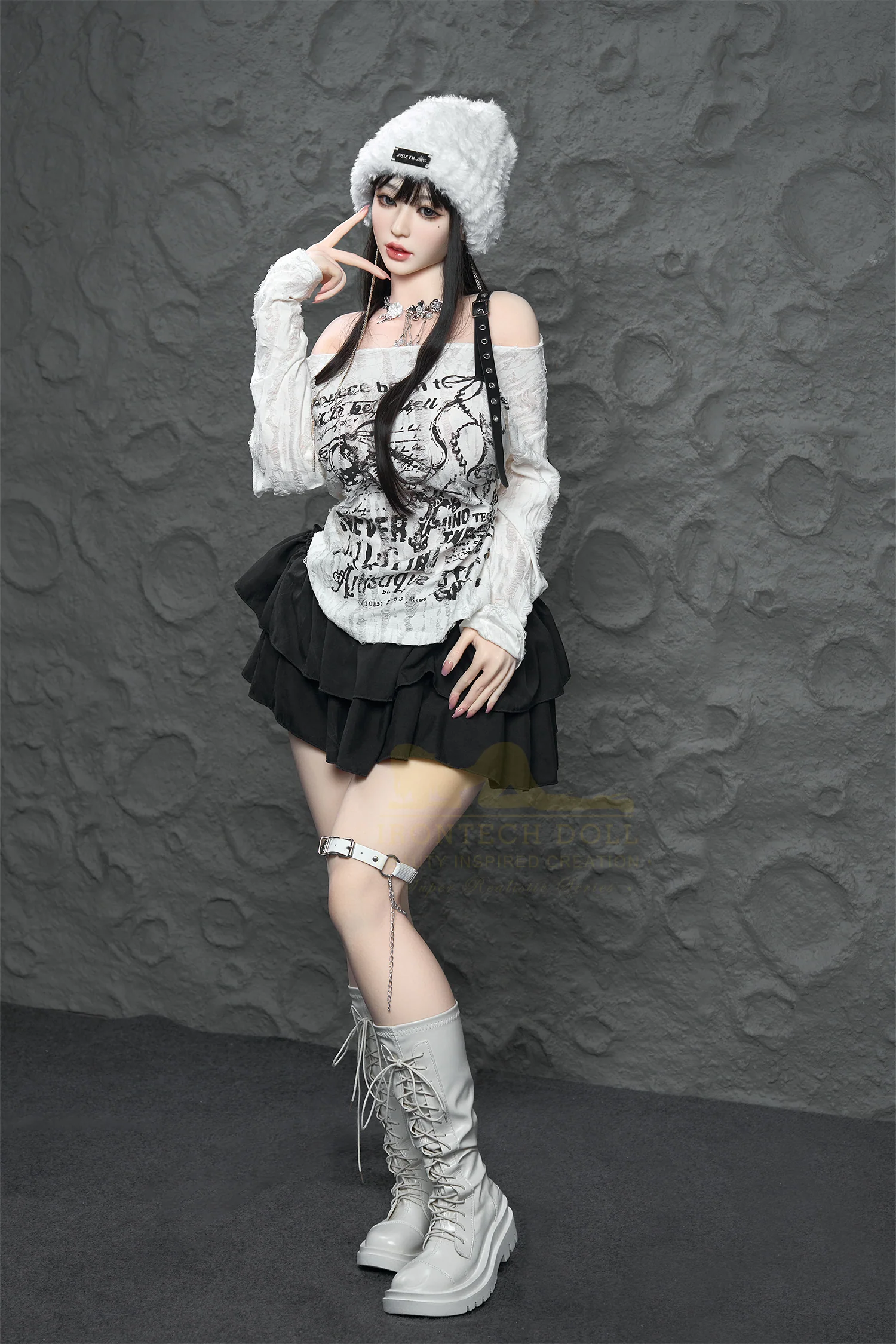 Yuna 165cm (5ft4) D-Cup Wonder Dolly Silicone Love Doll - IronTech Doll® - Image 6